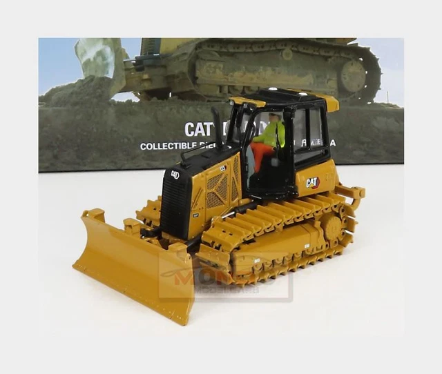 1:50 DM MODELS Caterpillar Catd3 Dozer Ruspa Cingolata Scraper Tractor DM85673 M