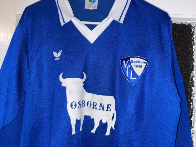 Osborne VFL Bochum jersey football shirt jersey vintage 80's L new retro VTG