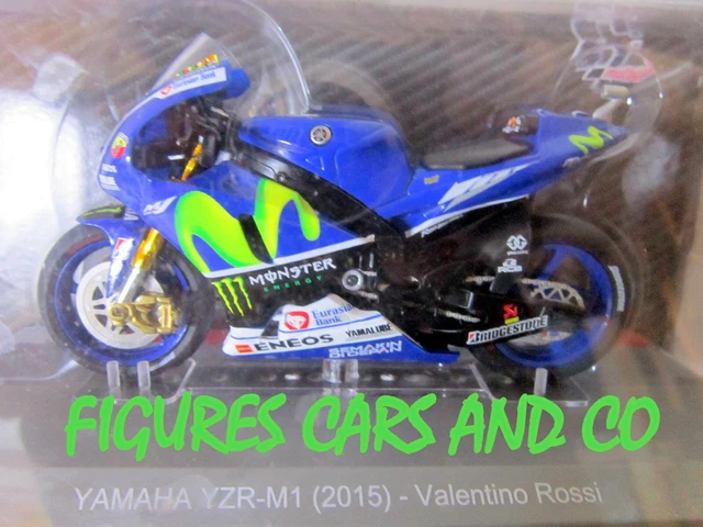 Moto Gp 1/18 Yamaha Yzr-M1 Valentino Rossi 2015  Collection Altaya