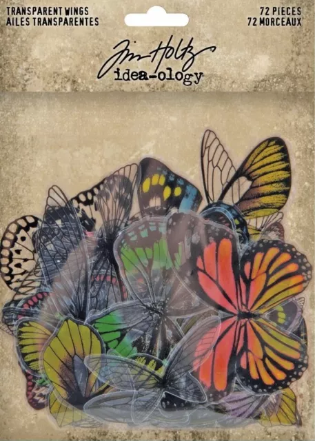 New Tim Holtz Idea-Ology - TRANSPARENT WINGS - #TH93785