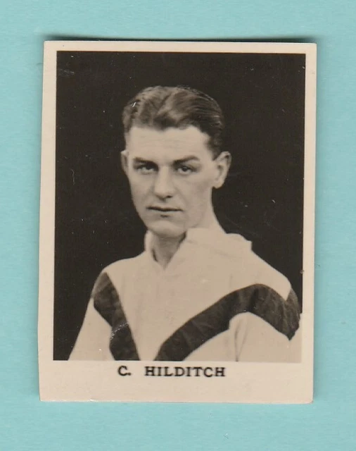 Football  -  D.c. Thomson  -  C.  Hilditch  Of  Manchester  United  -  1923