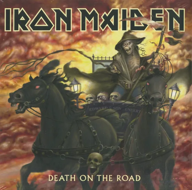 Iron Maiden Death On The Road Doppio Vinile Lp Nuovo e Sigillato