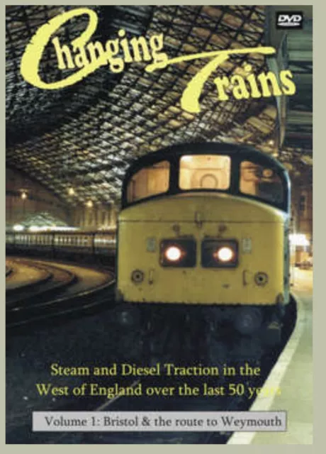 Changing Trains Vol 1 DVD Train Diesel Steam Locomotives Railway Rail - Bristol