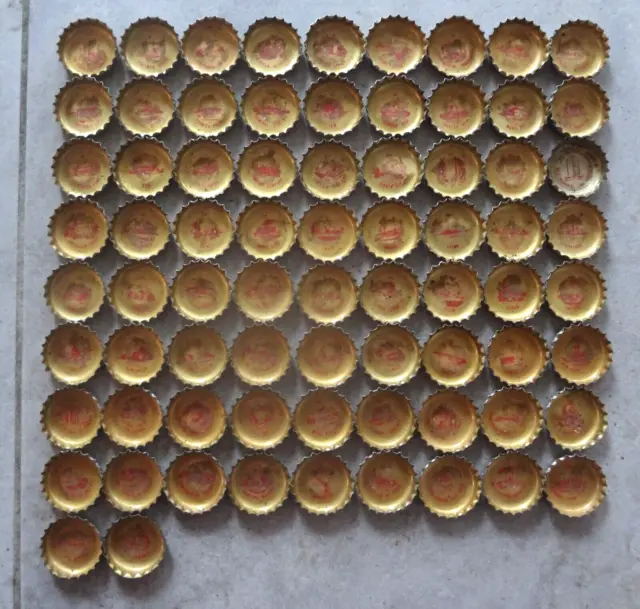 74 DIFFERENT  1964-65 Coke Coca Cola New York World's Fair Coke Bottle Caps