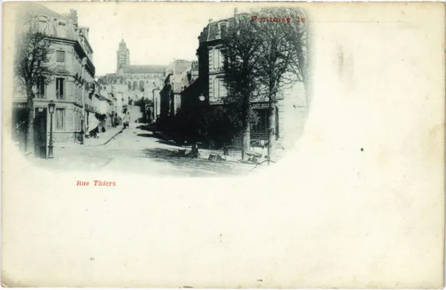 CPA Pontoise Rue Thiers FRANCE (1308632)