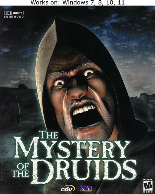 PC Complet - The Mystery Of The Druids (Très Bon État, Boîtier Complet)