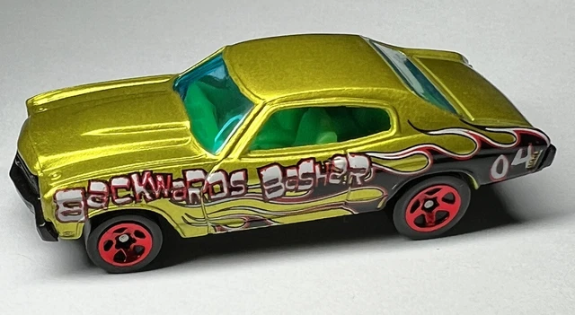 2004 Hot Wheels ‘70 Chevy Chevelle SS Lime Green Smashville Multipack Exclusive