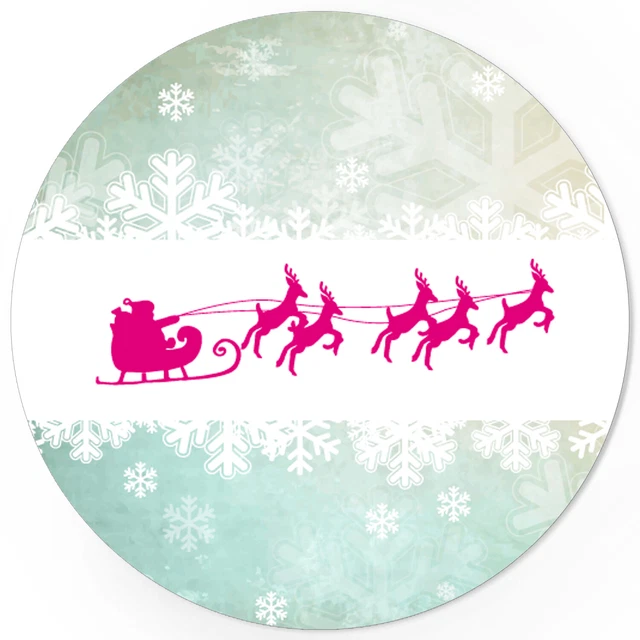 48 Weihnachtsaufkleber Geschenk Aufkleber Etiketten Weihnachten Xmas Rentier 2