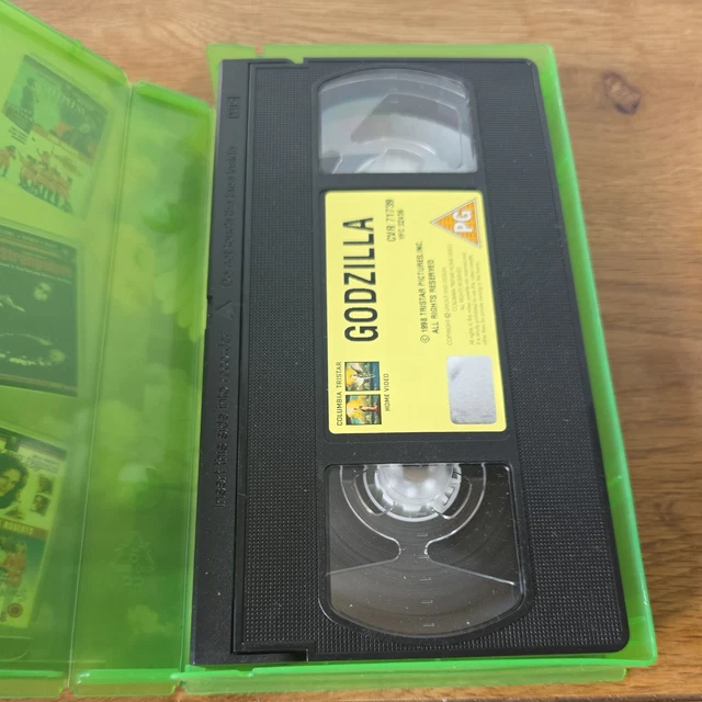 Matt Addison Reno GODZILLA MATTHEW BRODERICK, Jean Reno PAL VHS Tape 1998 £9.99 - PicClick UK