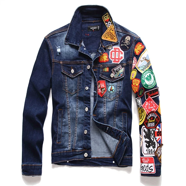 Jacket Nuova Collezione Jeans Dsquared Uomo Giacca Di Lusso Da
