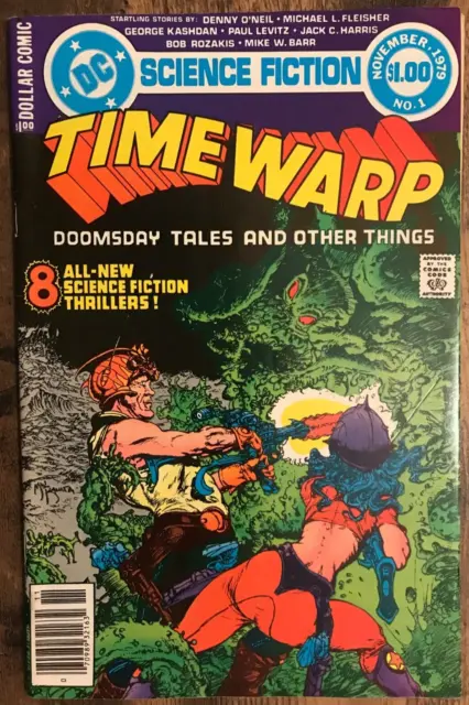 Time Warp #1 Ditko O'Neil Sutton Aparo DC Science Fiction Kaluta Cover 1979