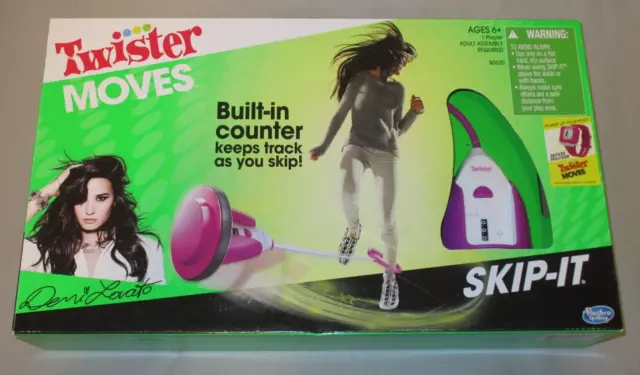 Twister Moves Skip-It Built-in Counter Hasbro Game Demi Lovato B0620 NEW