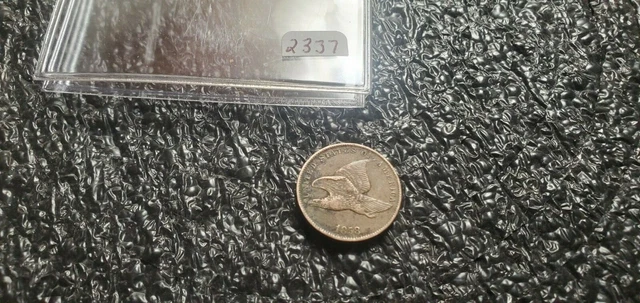 1858 Flying Eagle S/L !! Higher Grade !!