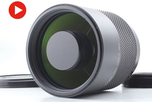 VBESTLIFE Objectif Téléobjectif 500 Mm F8, avec Bague D'adaptation de Monture, pour Appareil Photo à Monture EF, Design Repliable