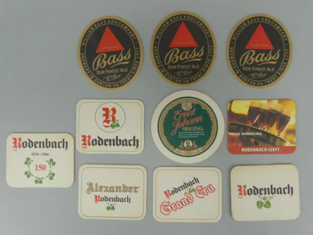 Lot N°101 - Sous Bocks - Collection - Rare - Rodenbach - Ernst Johann - Bass