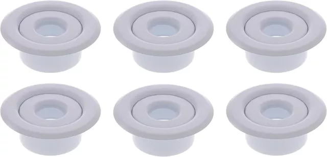 Metal Magery - Fire Sprinkler Escutcheon Plate - 2 Piece Cover Ring - Pack of 6