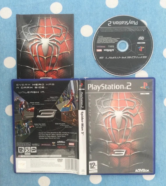 SPIDER-MAN 3 Playstation Ps2 Komplett Uk Verkäufer Schnell Uk Versand ...