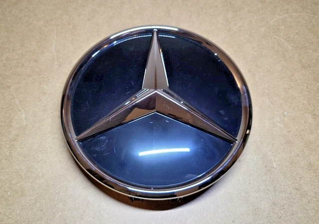 thumbnail image 2 of Genuine Mercedes-Benz Black Raised Star Grille Emblem – W177 W205 W247 (2018-2023) – A1778884200 2 of 6