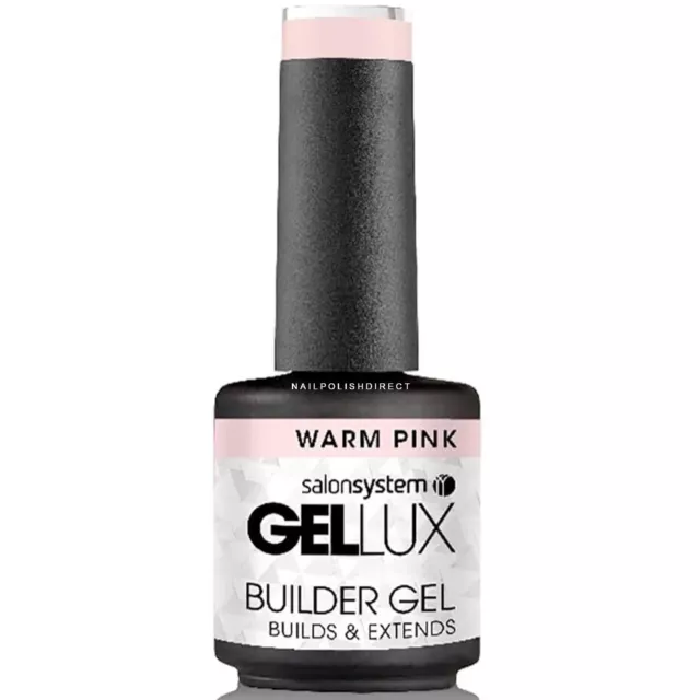 Gellux LED/ UV Gel Polish Builder Gel - Warm Pink (0213280) 15ml