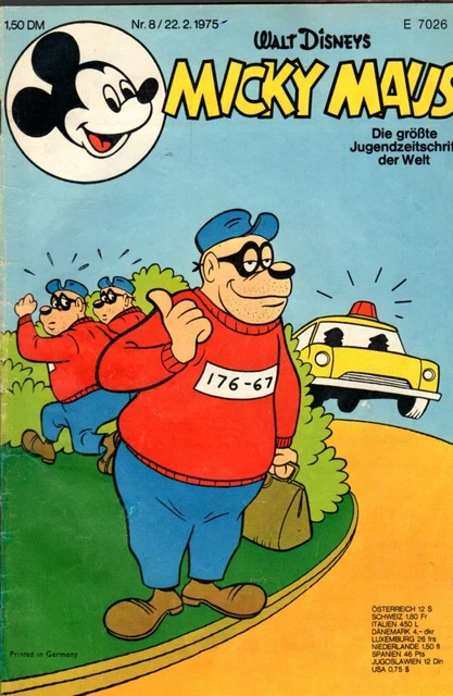 Micky Maus   Sie Wählen  ein Heft  aus  1975  ab 5 auktionen portofrei