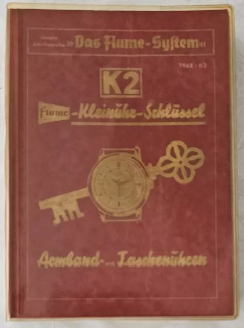 Flume Kleinuhr Schlüssel K 2 1962/63 - Armband und Taschenuhren, neuwertig