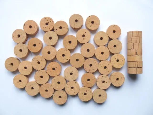 100 Cork Rings 11/4"X1/2" Grade Extra Bore 1/4"