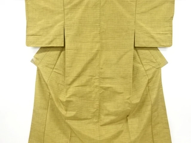 6673948: Japanese Kimono / Antique Kimono / Hand Woven Tsumugi