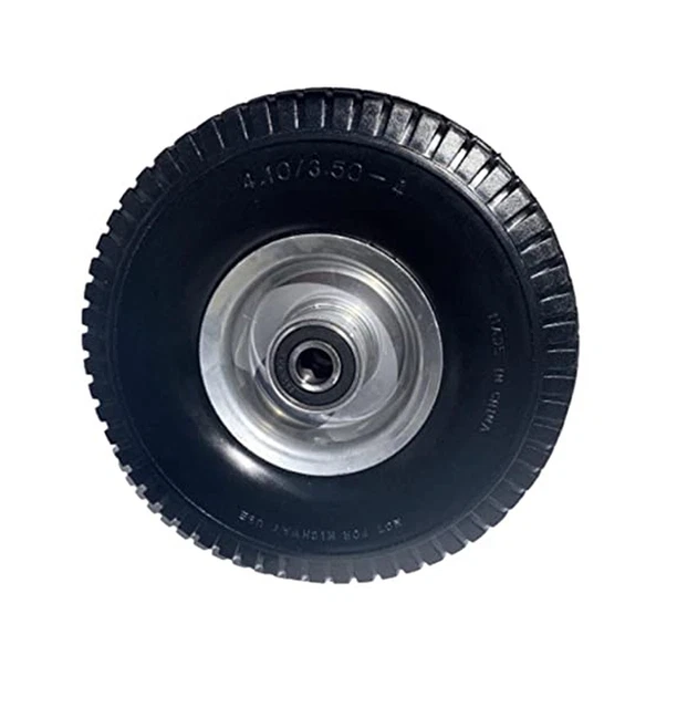 Jungle Jim's Wheels Flat Free Tubeless Hand Truck/Utility Tire Wheel, 4.10/3....