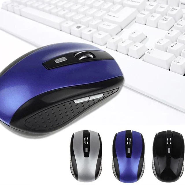 24GHZ CORDLESS WIRELESS Optical Mouse Mice Laptop PC Computer & USB