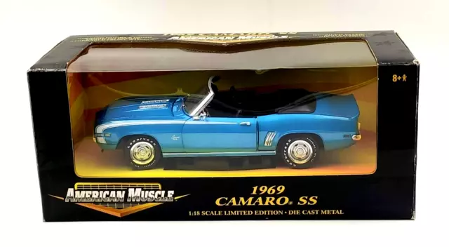 Ertl Chevrolet Camaro Ss 396 1/18 American Muscle