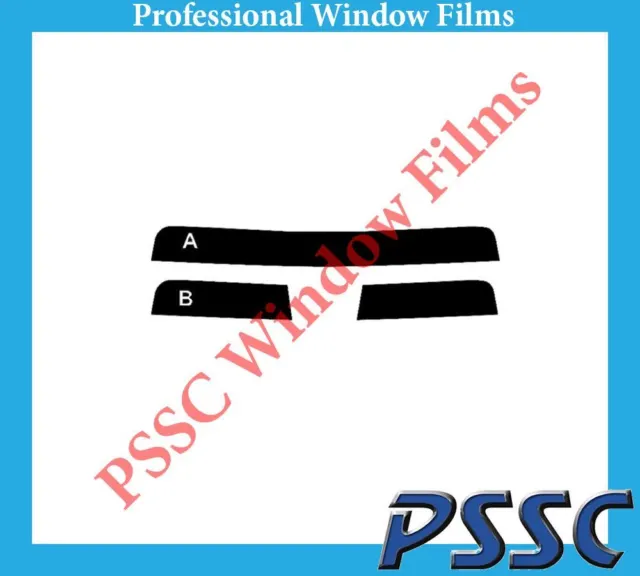 PSSC Sun Strip Car Window Tint Film for Kia Rio 5 Door 2017 5% Very Dark