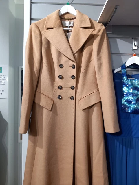 HOBBS WOOL BEIGE womens coats size 12 used 15.00 PicClick UK