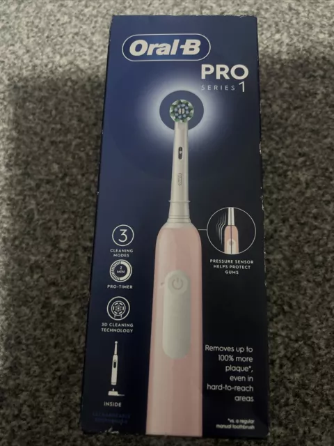 Oral-B Pro 1 Electric Toothbrushes For Adults With 3D Cleaning