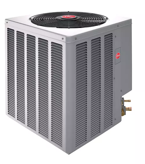 5 Ton Rheem Select 14.3 SEER2 Two Stage Heat Pump Condenser WP14AZ60AJ2NA 5 Ton Rheem Select 14.3 SEER2 Two Stage Heat Pump Condenser WP14AZ60AJ2NA