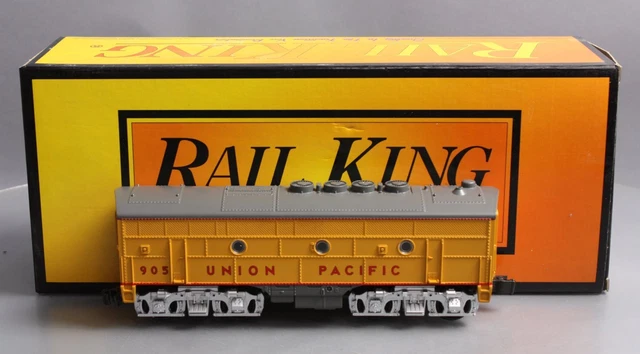 MTH 30-2011B O Gauge Union Pacific F-3 B-Unit Non-Powered Diesel Engine EX/Box
