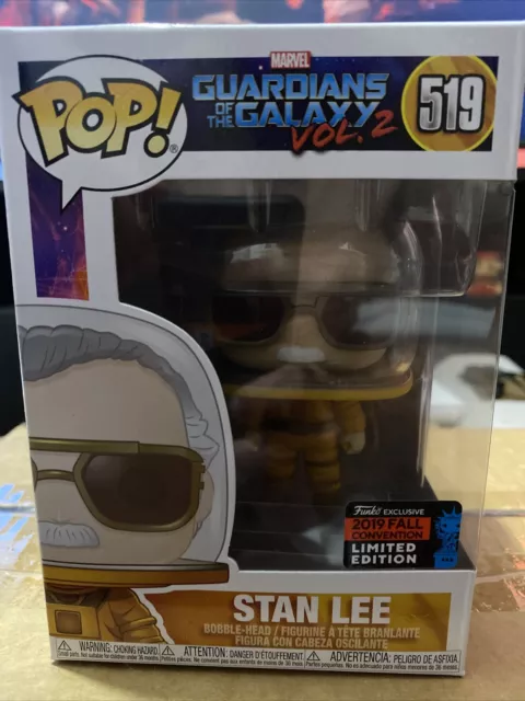 Stan Lee Signed Guradians Of The Galaxy #281 Funko Pop! Bobble-Head Vinyl  Figure (Lee)