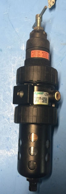 Speedaire 4ZK90 Compressed Air Filter-Regulator – 1/2" NPT, 120 CFM, 40 Micron, 5-150 PSI