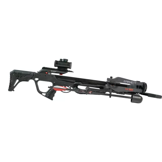 Barnett 350 Black Crossbow Package, 165lb Draw Weight