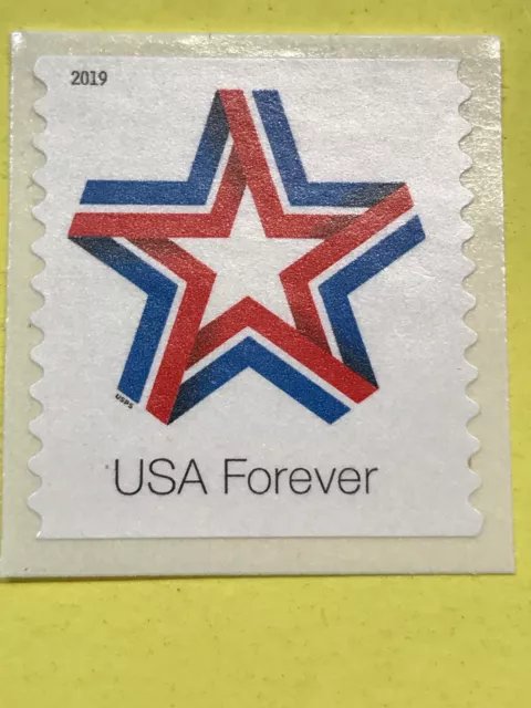 US Mint Single Coil Flags Forever Stamp,Scott#5343 (MNH)