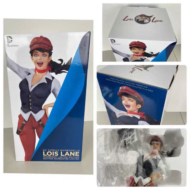 DC Collectibles DC Comics Bombshells Lois Lane Statue Lmtd. Ed. New In Box