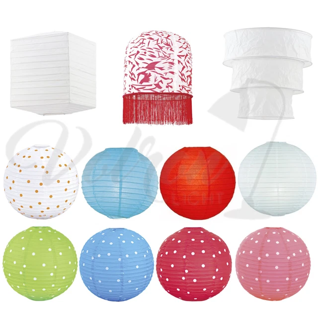 Reispapierleuchte Reispapierlampe Papierlampe Pendelleuchte Hängeleuchte Kugel