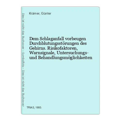 Dem Schlaganfall vorbeugen Durchblutungsstörungen des Gehirns. Risikofaktoren, W