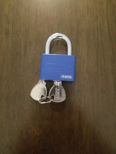 ABUS - T65AL/40mm My Lock Aluminium Padlock Blue