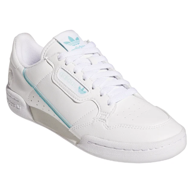 Adidas Originaux FEMMES Continental 80 Vegan Baskets Chaussures Blanc Neuf