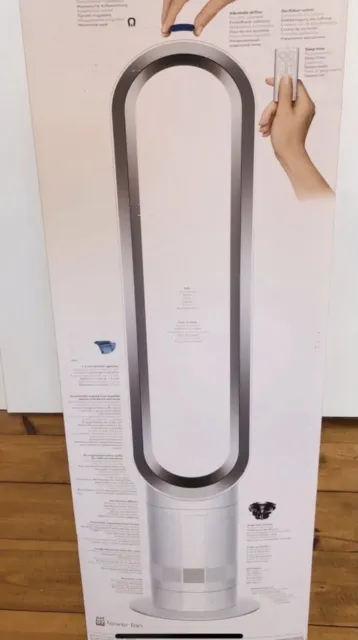 Dyson AM07 Turmventilator - Weiß/Silber