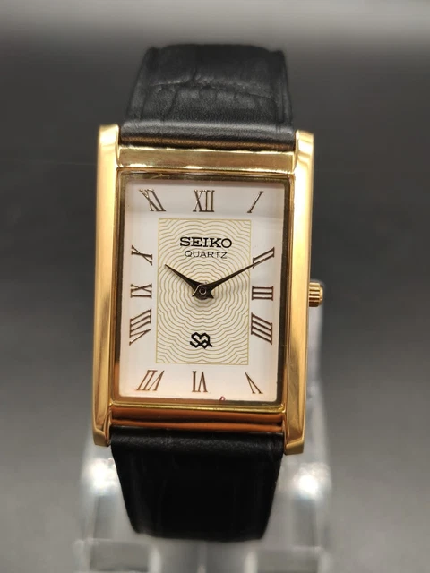 SEIKO WATCH SUP880 Black/White Overseas Model Wrist Watch Men's 