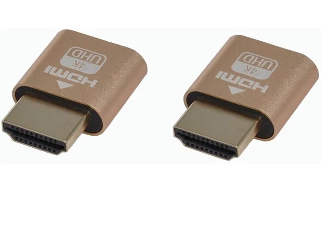 thumbnail image 2 of 4K HDMI Dummy Plug – Virtual Monitor Display Emulator, Headless Adapter 2 of 2