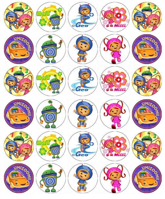 30 X My Little Pony Cupcake Toppers Edible Wafer Paper Fairy Cake - View #8