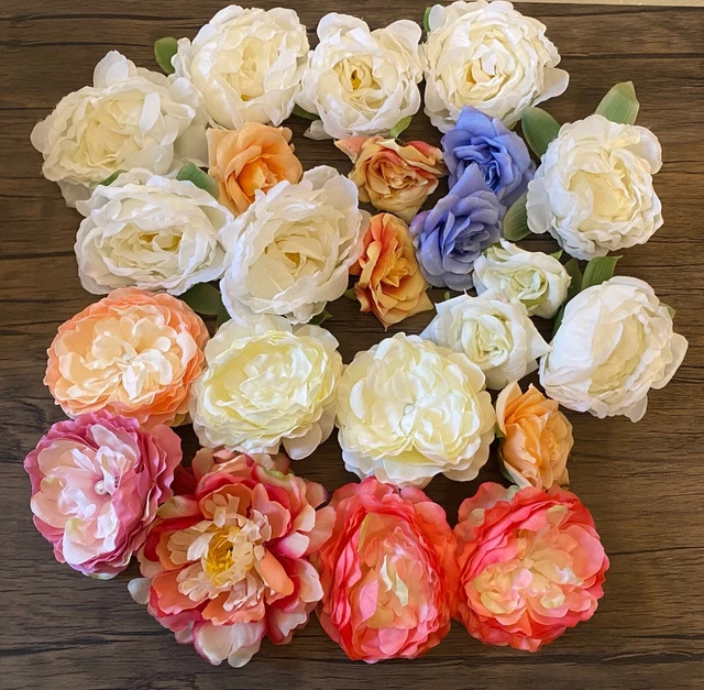 Artificial discount flower brooch