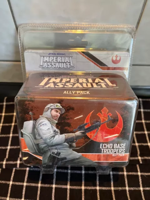 Star Wars Imperial Assault Echo Base Troopers + Alliance Smuggler OVP